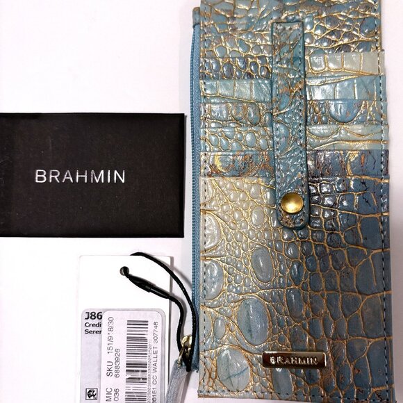 Brahmin Serendipity Credit Card Wallet - Picture 1 of 2